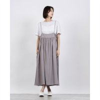 fall－in＆co/フォーリン アンド コー fall－in&co レイヤードを楽しめるキャミワンピース ロングワンピース 灰紫色 240623－1/508337743