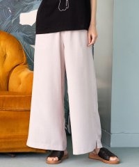sabstreet my standard/サブストリート マイスタンダード sabstreet my standard 【大きいサイズ】 9号・15号(M・3L) リネンタッチワイドパンツ/508337803