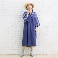 sabstreet my standard/サブストリート マイスタンダード sabstreet my standard 【大きいサイズ】 15号(3L) エンブロイダリーレースデニムワンピース/508337839