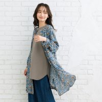 sabstreet my standard/サブストリート マイスタンダード sabstreet my standard 【大きいサイズ】 9号・15号(M・3L) フラワープリントチュニック/508337846