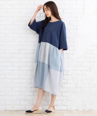 sabstreet my standard/サブストリート マイスタンダード sabstreet my standard 【大きいサイズ】 15号(3L) パッチワークワンピース/508337848