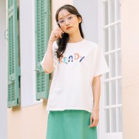 sabstreet my standard/サブストリート マイスタンダード sabstreet my standard 【大きいサイズ】 9号・15号(M・3L) クラフトエンブロイダリーロゴワイドTシ/508337875