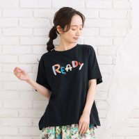 sabstreet my standard/サブストリート マイスタンダード sabstreet my standard 【大きいサイズ】 9号・15号(M・3L) クラフトエンブロイダリーロゴワイドTシ/508337875