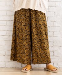 sabstreet my standard/サブストリート マイスタンダード sabstreet my standard 【大きいサイズ】 9号・15号(M・3L) ボタニカルテキスタイルパンツ/508337902