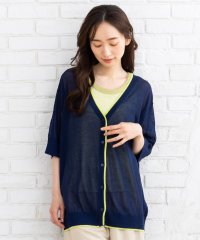 sabstreet my standard/サブストリート マイスタンダード sabstreet my standard 　シアーラインVカーディガン/508337950