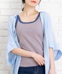 sabstreet my standard/フライスリブボーダータンクトップ/508337964