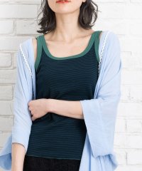 sabstreet my standard/フライスリブボーダータンクトップ/508337964