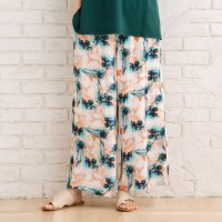 sabstreet my standard/【web限定】総柄プリントイージーパンツ/508337972