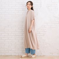 sabstreet my standard/【web限定】【COOL・UV・防シワ】ライトジョーゼットスキッパーワンピース/508337986
