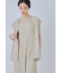 niana/ニアナ niana マニッシュベストセットアップ 3点セット ベスト パンツドレス オールインワン シアー トップス ストライプ 結婚式 成人式 二次会 同窓会/508340795