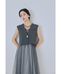 niana/ニアナ niana ショートジレセットチュールドレス 3点セット 結婚式 二次会 同窓会 成人式 お呼ばれワンピース パーティードレス オケージョンドレス/508340804