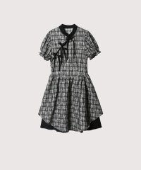 LA POMME petit/ラポミ プチ LA POMME petit Floral Print Layer China Dress/508340860