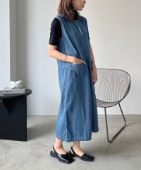 Jewelobe/ジュエローブ Jewelobe Aラインデニムノースリロングワンピース/508340871