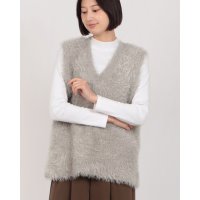 archives/アルシーヴ archives ダブルフェイスフェザーニットベスト/508340889