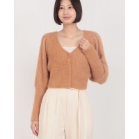 archives/アルシーヴ archives スパンコールフェザーパフスリーブカーディガン/508340893