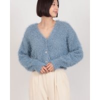 archives/アルシーヴ archives ラメフェザーショートニットカーディガン/508340894