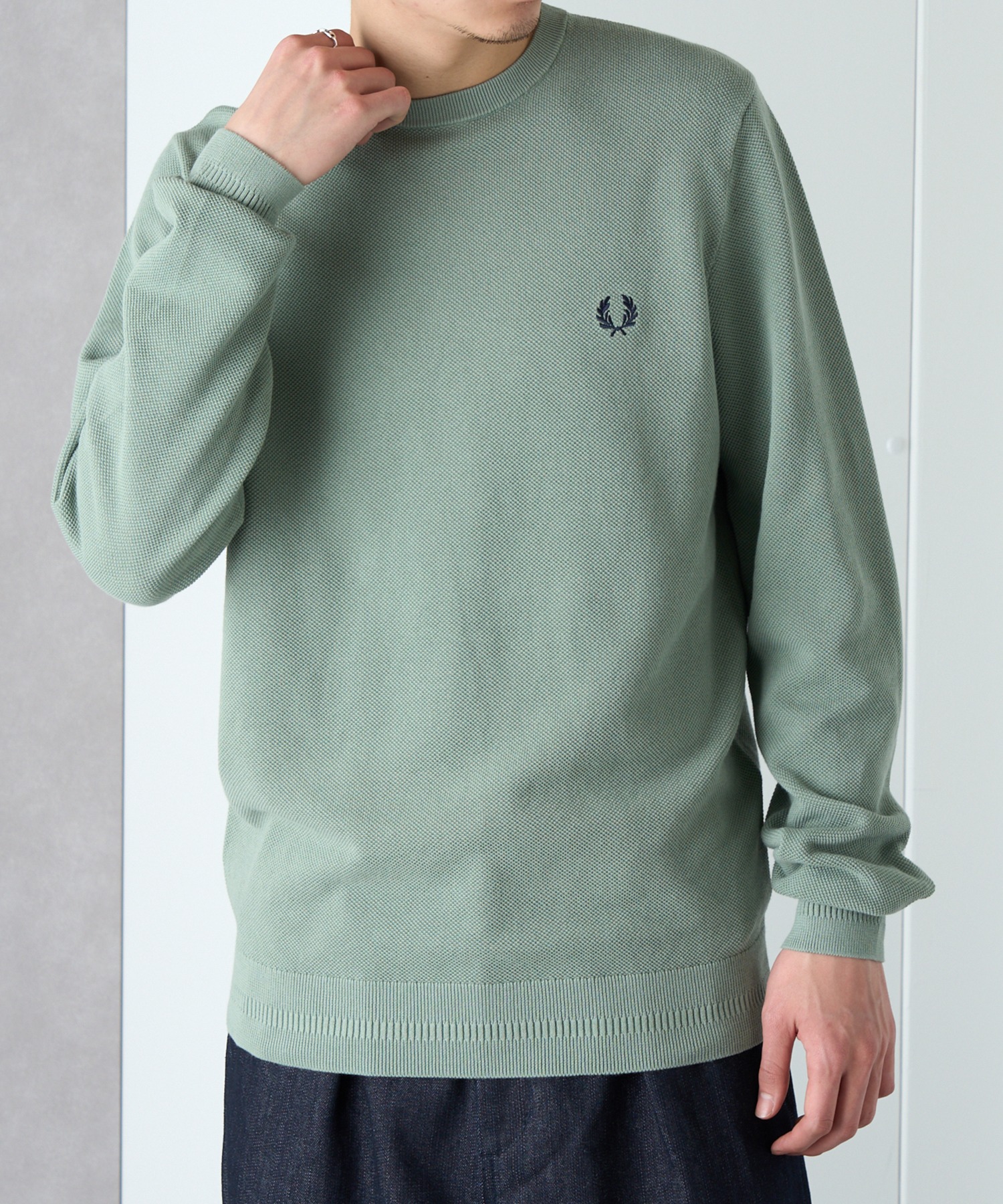 フレッドペリー FRED PERRY PIQUE STITCH JUMPER K1309