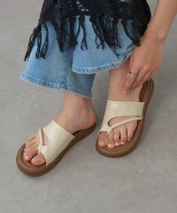 MAGASIN DE MODE Chou Chou/マガジンデモードシュシュ MAGASIN DE MODE Chou Chou フラットサンダル ミュール KNF127/508342215