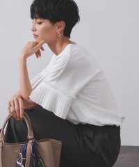 OPAQUE.CLIP/オペーク ドット クリップ OPAQUE.CLIP プリーツスリーブドッキングトップス【洗濯機洗い可】/508342227