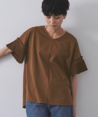 OPAQUE.CLIP/オペーク ドット クリップ OPAQUE.CLIP プリーツスリーブドッキングトップス【洗濯機洗い可】/508342227