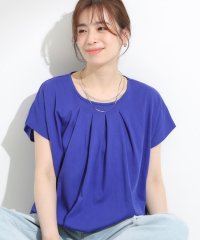 SHOO・LA・RUE/ふわりシルエットがかわいい 異素材使いタックトップス/508342233