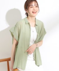 SHOO・LA・RUE/さらシャリコットンフロントボタンシャツ/508342244
