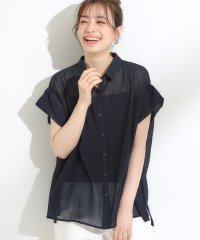 SHOO・LA・RUE/さらシャリコットンフロントボタンシャツ/508342244
