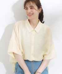 SHOO・LA・RUE Cutie Blonde/キューティーブロンド Cutie Blonde きらきらワッシャー 半袖ゆるシャツ/508342256
