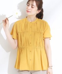 SHOO・LA・RUE　DRESKIP/シューラルー／ドレスキップ SHOO・LA・RUE/DRESKIP スラブギャザーシャツ/508342262