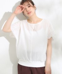 SHOO・LA・RUE　DRESKIP/シューラルー／ドレスキップ SHOO・LA・RUE/DRESKIP スカラップ刺繍レースドルマントップス/508342263