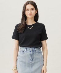 JIYU-KU /【洗える】シャーリングジャージー Tシャツ/508342401