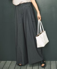 JIYU-KU /【カタログ掲載・接触冷感・UVカット・洗える】デニムライクボトムフレアワイド パンツ/508342409