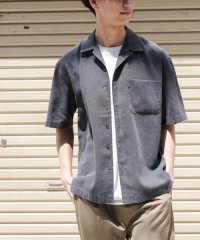 URBAN RESEARCH DOORS/FORK&SPOON　ピグメントプリントシャツ/508342467