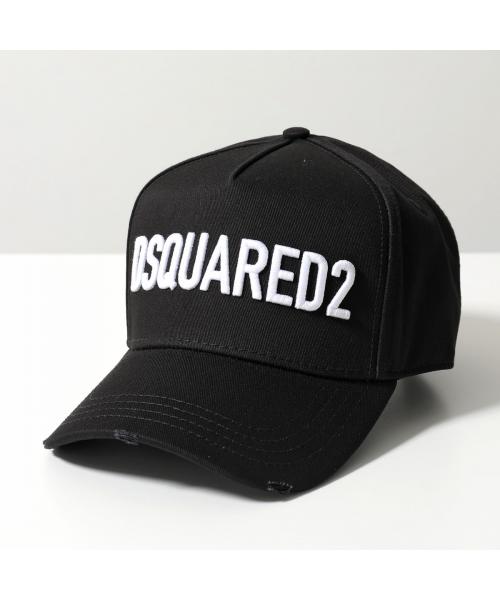 新品未使用　ディースクエアード　DSQUARED2 レディース　黒色キャップ DSQUARED2 ディースクエアード メンズ レディース キャップ