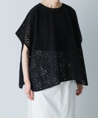 KAGURE/コットンレースポンチョプルオーバー/508342734