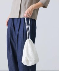 KAGURE/コットンレース巾着バッグ/508342736