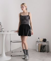 Girly Doll/ガーリードール Girly Doll ライン入りバルーンミニスカート/508342952