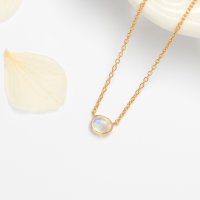 L&Co./エルアンドコー L&Co. SV925 色石ネックレス(ロイヤルブルームーンストーン)/508343125