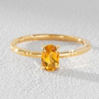 L&Co./エルアンドコー L&Co. SV925 色石リング(シトリン)/508343140