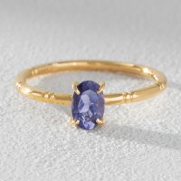 L&Co./エルアンドコー L&Co. SV925 色石リング(アイオライト)/508343142