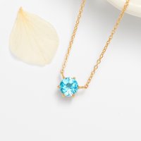 L&Co./エルアンドコー L&Co. SV925 色石ネックレス(ブルートパーズ)/508343156