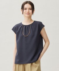 JIYU-KU（SMALL SIZE）/【洗える】ラスティックメッシュバックボウタイ ブラウス/508343370