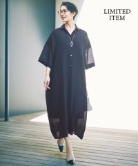 JIYU-KU（SMALL SIZE）/【カタログ掲載・WEB限定・接触冷感・洗える】シアーラミーローンシャツ ワンピース/508343386