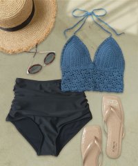 OSYAREVO/オシャレボ OSYAREVO 【ネット限定】クロシェ ビキニ 水着 【返品不可商品】/505939116