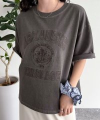 fredy emue/ピグメント刺繍クロップドTシャツ/508328799