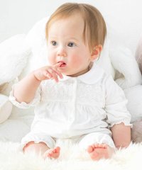 Tartine et Chocolat/【日本製】襟付きレースカバーオールベビー（70～80cm）/508331502