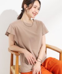 SHOO・LA・RUE　DRESKIP/シューラルー／ドレスキップ SHOO・LA・RUE/DRESKIP 【汗ジミ防止／ひんやり／UV】お袖フリルTシャツ/508343244