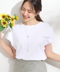 SHOO・LA・RUE　DRESKIP/シューラルー／ドレスキップ SHOO・LA・RUE/DRESKIP 【汗ジミ防止／ひんやり／UV】お袖フリルTシャツ/508343244