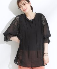 SHOO・LA・RUE Cutie Blonde/キューティーブロンド Cutie Blonde サイドレースブラウス/508343246