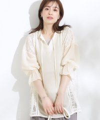 SHOO・LA・RUE Cutie Blonde/キューティーブロンド Cutie Blonde サイドレースブラウス/508343246
